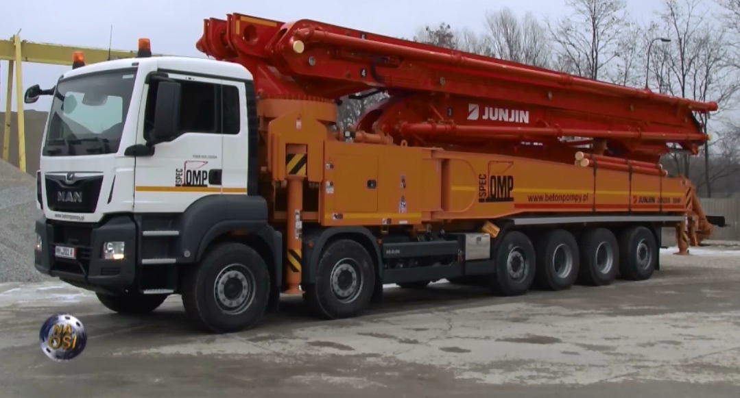 MAN TGS z pompą JunJin